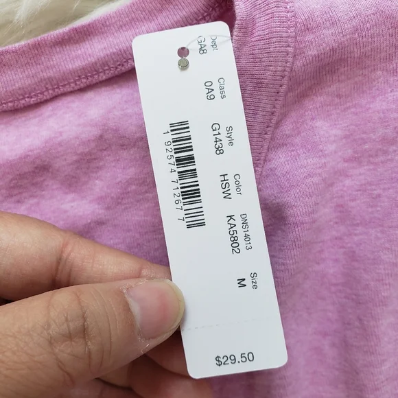 NEW J.Crew Perfect Fit Short Sleeve Slip-on T-shirt - Picture 6 of 6